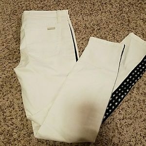 JOE'S JEANS WHITE SKINNY
